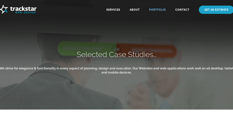 Folio page of #2 Best Vancouver Web Development Company: Trackstar