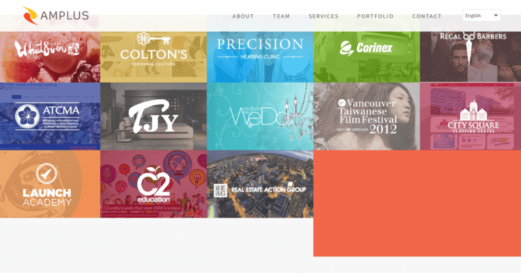 Folio page of #1 Best Vancouver Web Development Company: Amplus 
