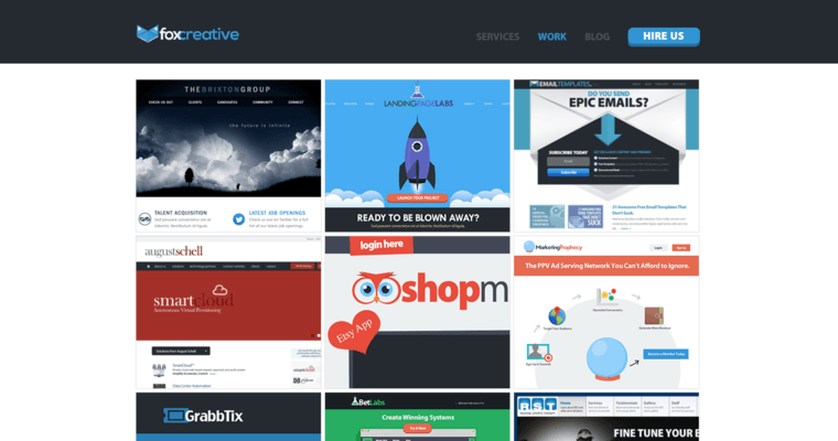 Work page of #9 Leading Washington Website Design Company: Fox Creative