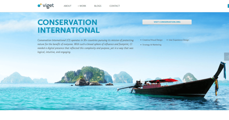 Work page of #7 Leading DC Web Development Company: Viget