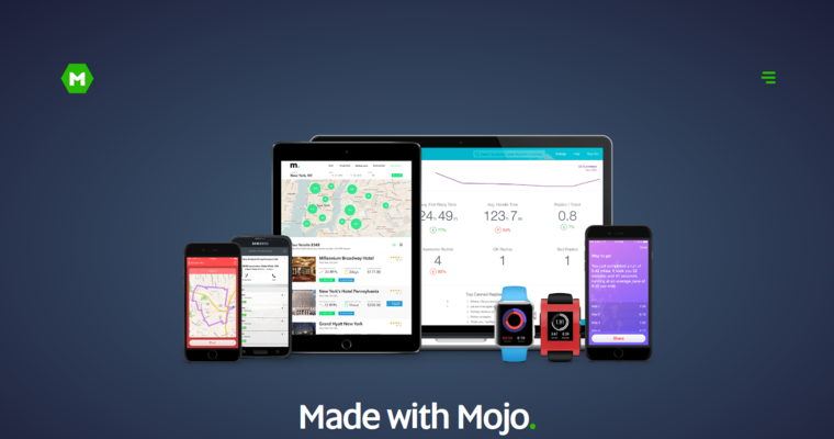 Work page of #6 Top Web App Development Firms: Mojo Tech