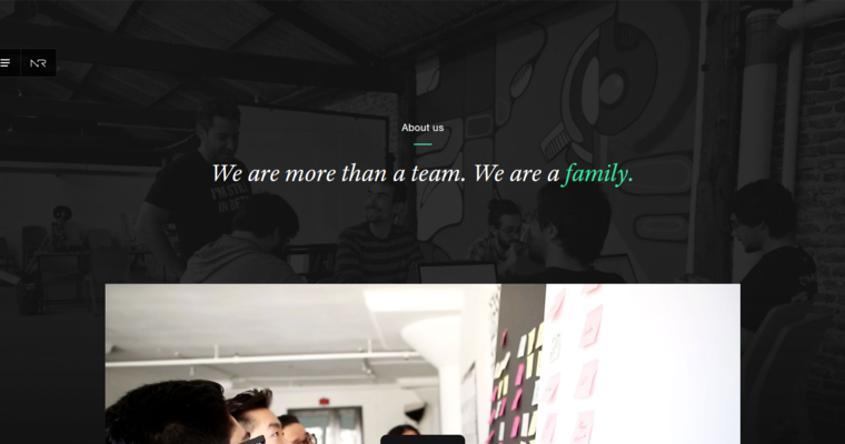 About page of #10 Top Web App Development Company: Neon Roots