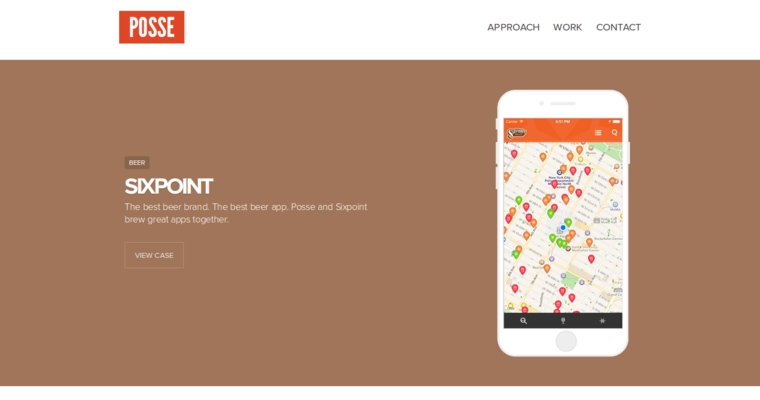 Work page of #8 Best Web App Development Firms: Posse