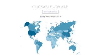 JQVmap: Clickable Maps