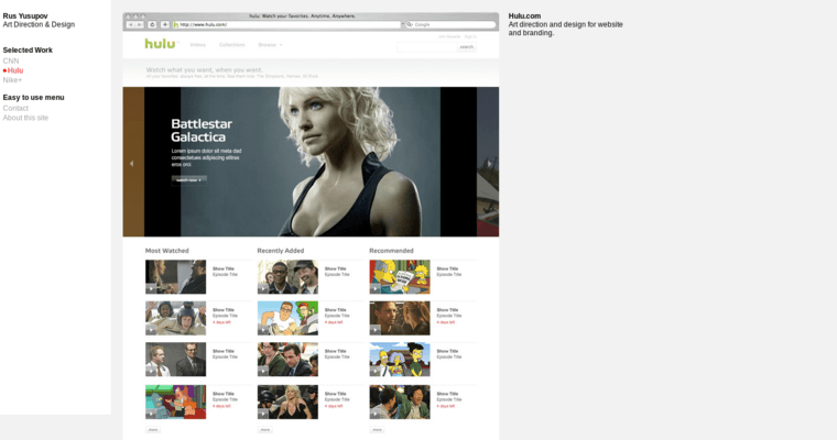 Work Page of Top Web Design Firms in New York: Commercial Pop