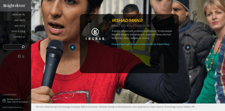 Home Page of Top Web Design Firms in Pennsylvania: Eight Eleven