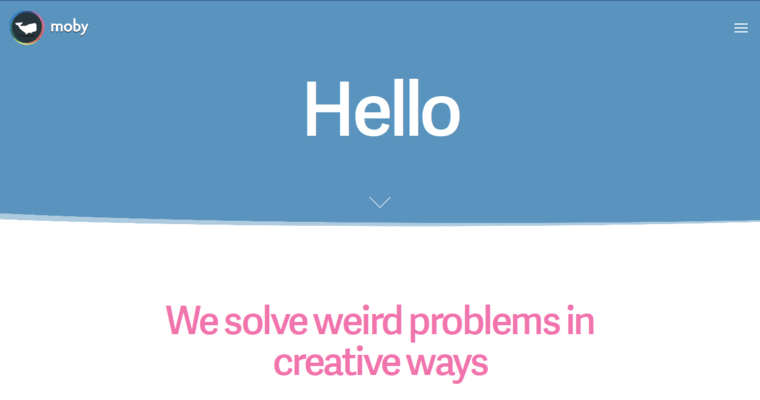 Home Page of Top Web Design Firms in Washington: Moby Inc