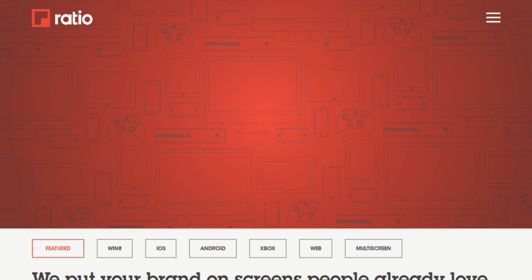 Work Page of Top Web Design Firms in Washington: Ratio