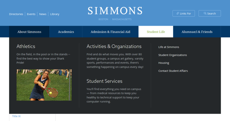 Work page of #2 Best Web Development School: Simmons College